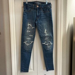 American Eagle Distressed Women’s Super Stretch Jegging Size-6